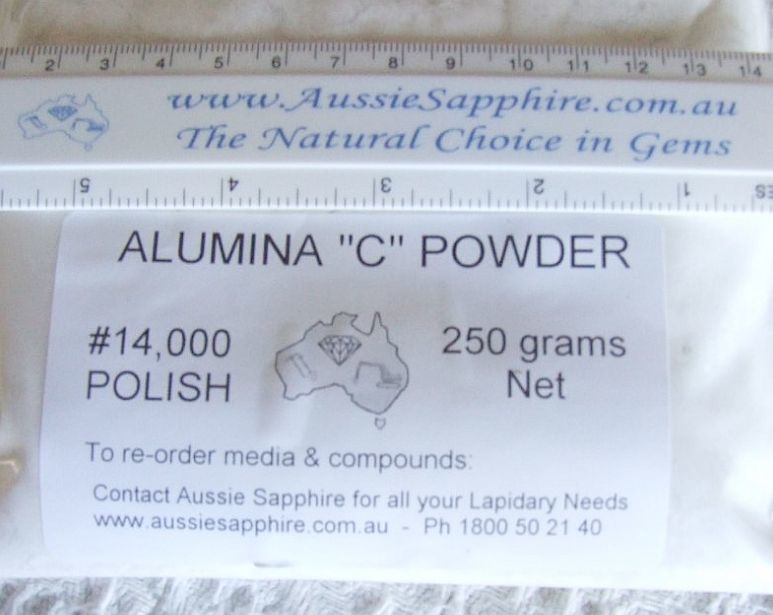 Aluminum Oxide Pre Polish Powder for Lapidary