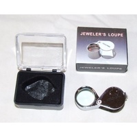 10X Jewelers Loupe, 21mm triplet lens, very affordable magnifier.