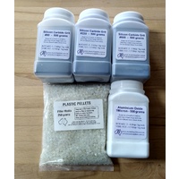 STARTER KIT 1:  Rotary Tumbler Grit Kit with Alumina Polish