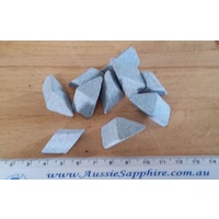 FAST Cut Ceramic Tumbling Media - 15mm Angle Triangles - 1 kg Lot