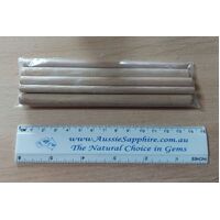 Set of 6 wooden dops for cabbing