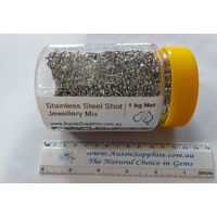 Stainless Steel Burnishing Media for polishing metal and jewellery - 1kg Lot