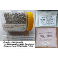 Jewellery Polishing Kit for 3 Pound Tumblers