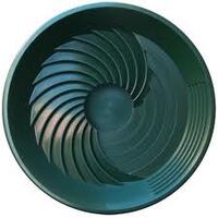 Turbopan Gold Pan, Green Plastic, 40cm (16"), Circular Riffle
