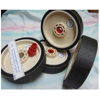 Replacement set of 6" Standard Soft Cabbing Wheels (#280/#600/#1200/#3000)