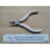 Round Nose Pliers with spring loaded handle