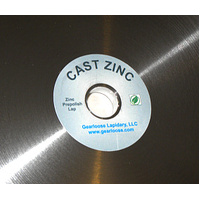 Zinc Cutting/PrePolish Lap - Quality Cast New Zn, USA made