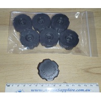 Set of plastic knobs for the AS-6x6 water taps