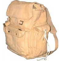 Canvas Backpack to store your fossicking gear
