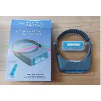 Headband Magnifying Loupe with 4 lens plate, Optivisor design