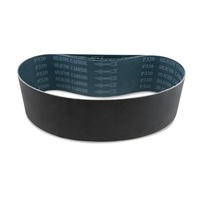 #60 Grit 8 inch Silicon Carbide Expanding Drum Belts (per each) [Grit: #60]