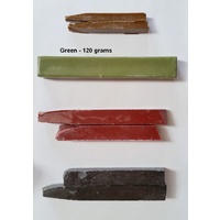 Green Wax for Cabbing 100 grams [Type: Green]