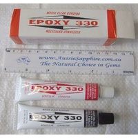 Epoxy 330, two part epoxy adhesive for gems or opals, SMALL