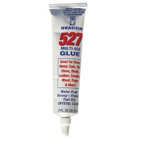Beacon 527 Multi Purpose Glue, ~60mL, clear/flexible adhesive