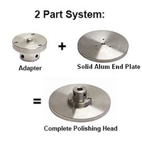 8" Solid Aluminium End Plates 