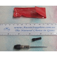Adaptor Pin Chuck for Small Bits, 2.3mm shaft to fit dremel