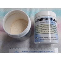 Glassmaster 3000 Cerium Oxide for repairing glass scratches