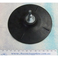 5 inch light rubber backer for mounting polishing pads