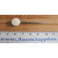 Felt Polishing Bobs to polish stone or metal - 10mm Ball Shape