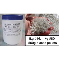 Porcelain Ceramic Polishing Media - Rock Tumbler Mix. 1kg Lot