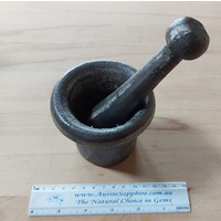 Mortar and Pestle, Cast Iron, Small Size (5 pound)