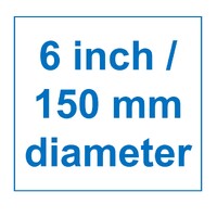 6 inch (150 mm) diameter saw blade (select type)