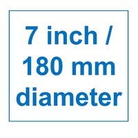 7 inch (180 mm) diameter saw blade (select type)