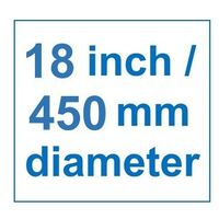 18 INCH (450 MM) DIAMETER SAW BLADE