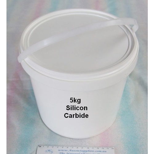 #46 Grit Silicon Carbide Grit in 5kg Bucket [Grit: #46]