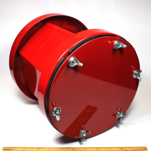 Spare barrel for Thumler Model B Rotary Tumbler (complete w lid)