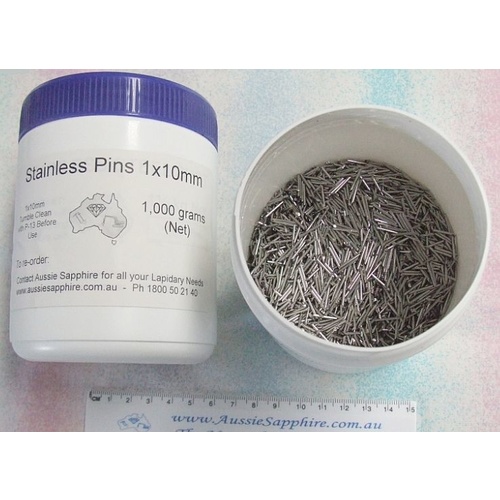 Reloaders Polishing Kit - 2½kg Stainless Steel Pins + Burn.Comp.