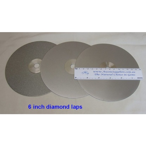 #80 Grit 6 inch PSA Diamond Lap [Grit: #80]