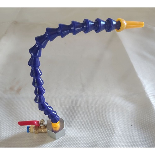 Flexible water nozzle to fit 4mm ID tubing [Type: Magnetic Base]