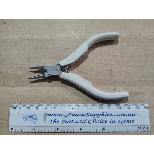 Round Nose Pliers with spring loaded handle