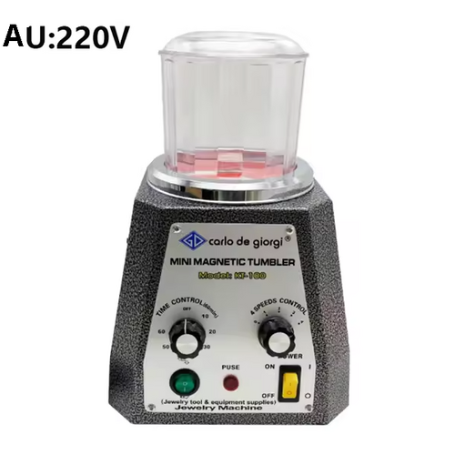 Magnetic Polisher for Jewellery, KT100 model, Compact Tumbler