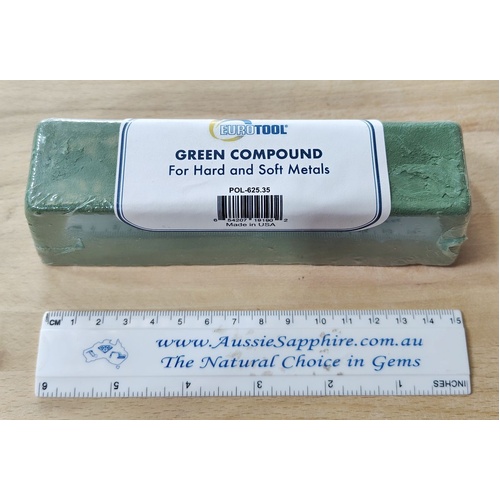 Green Compound (Eurotool) for buffing metal