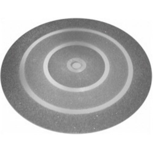 8 inch Bullseye Diamond Lap COARSE for shaping - #80/#180/#360