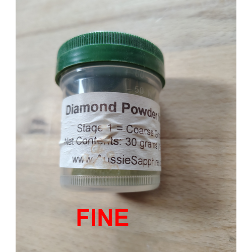 Tumbling Grade Diamond (30g lot) in fine #500/#600 [Grade: Fine]
