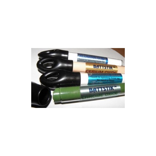 BattStik oxide polishing sticks from Gearloose Lapidary [Type: Aluminium Oxide]