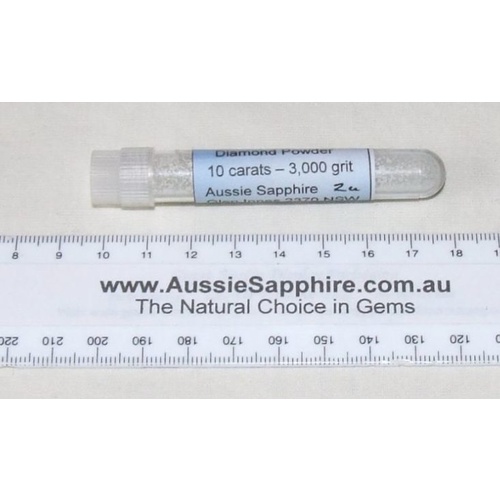 #100,000 Grit Diamond Powder in 10 carat Vial [Grit: #100,000]