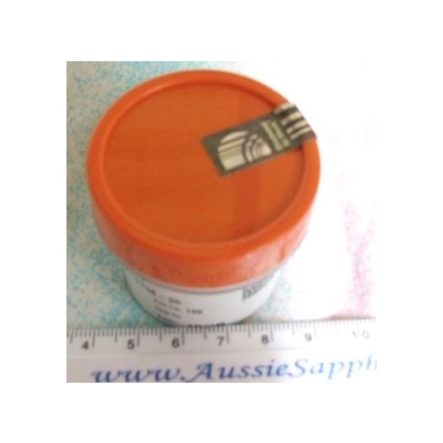 Diamond Powder in 100 carat Jar for faceting [Grit: #3000]
