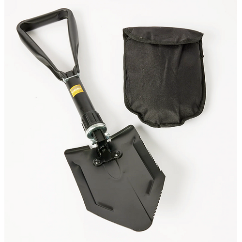 Trifold Folding Shovel for Prospecting, Fossicking or Camping
