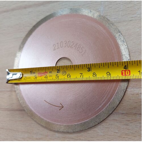 4 inch (100 mm) x 0.014" x 5/8" Ukam U303 Professional Continuous Rim [Thickness: 0.014 inch]