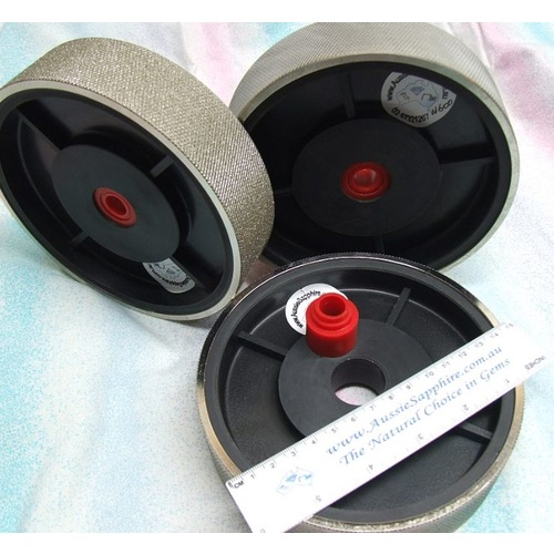 #80 Hard 8" Ø x 1½" Electroplated Diamond Grinding Wheel [Grit: #80]