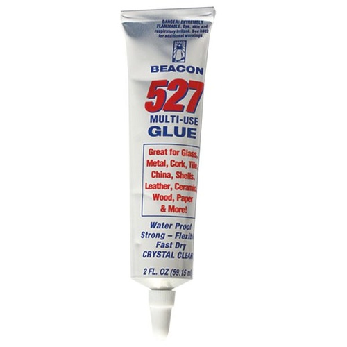 Beacon 527 Multi Purpose Glue, ~60mL, clear/flexible adhesive