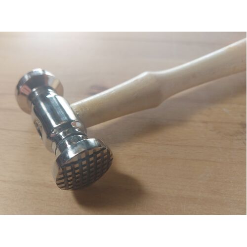 Texturing Hammer (Double Ended) with Hatched and Stripe Faces