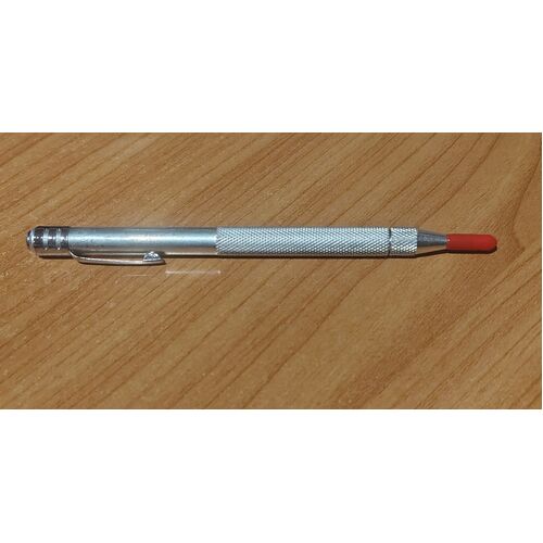 Tungsten Carbide Tip Steel Scribe with Pocket Clip