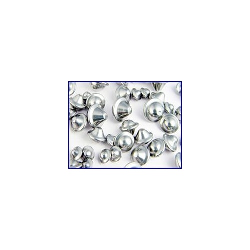 Stainless Steel - SATELLITES 5x3mm, metal polishing media, per kilo
