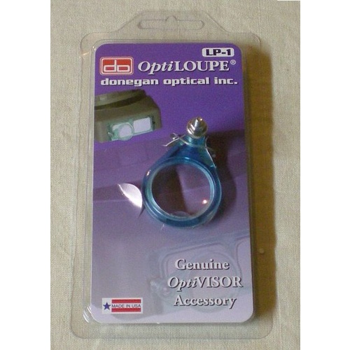 Optiloupe Attachment for Optivisor magnifier, adds 2.5X power