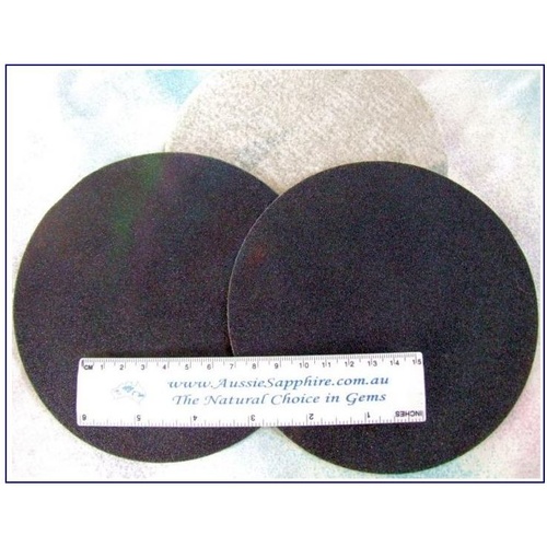 #60 Grit 6 inch Silicon Carbide velcro back discs for sanding [Grit: #60]